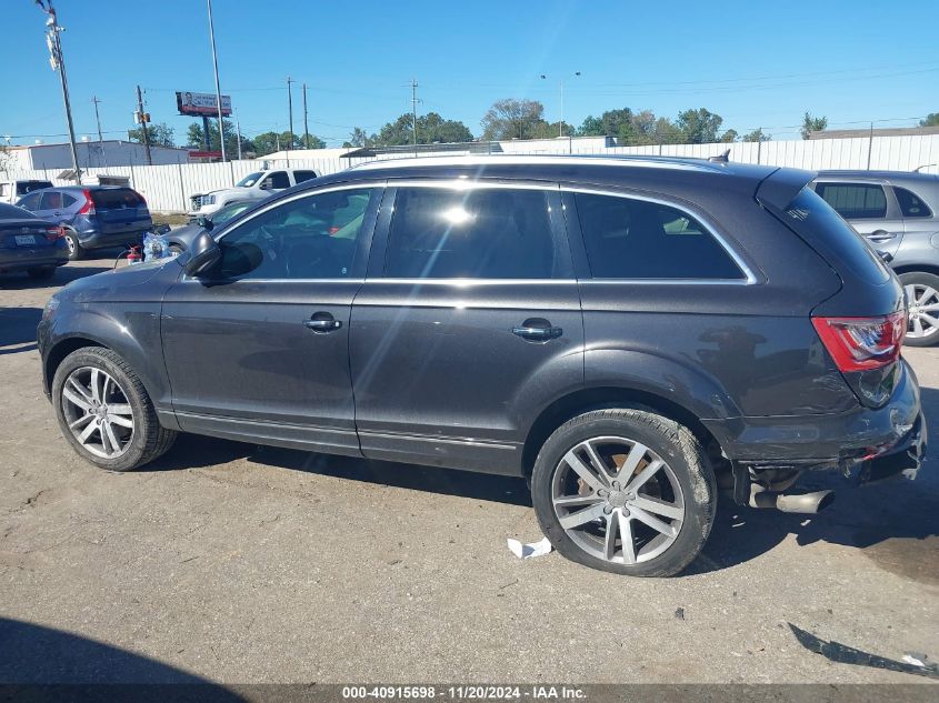 2015 Audi Q7 3.0T Premium VIN: WA1LGAFE7FD019383 Lot: 40915698