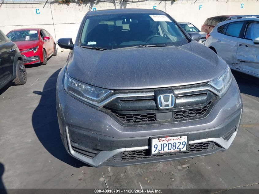 2022 Honda Cr-V Hybrid Ex VIN: 5J6RT6H5XNL041575 Lot: 40915701