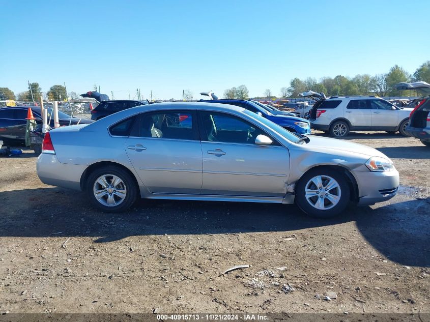 2015 Chevrolet Impala Limited Ls VIN: 2G1WA5E35F1130403 Lot: 40915713