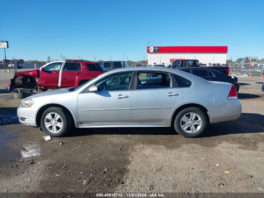 2015 Chevrolet Impala Limited Ls VIN: 2G1WA5E35F1130403 Lot: 40915713