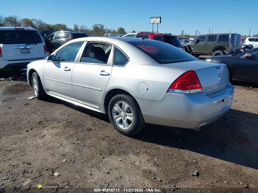 2015 Chevrolet Impala Limited Ls VIN: 2G1WA5E35F1130403 Lot: 40915713