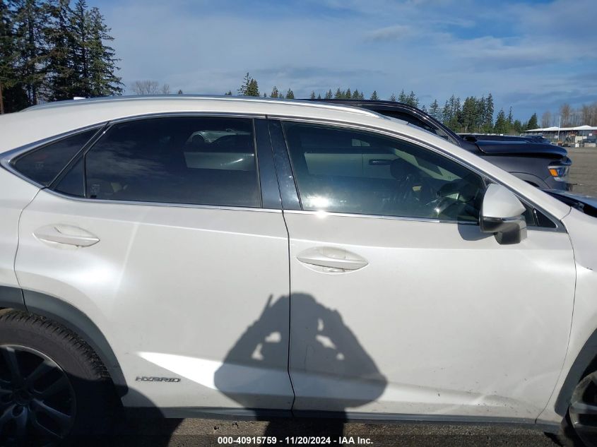 2016 Lexus Nx 300H VIN: JTJBJRBZ6G2033358 Lot: 40915759