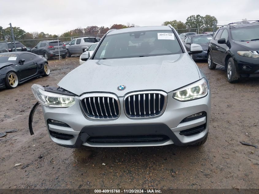 2020 BMW X3 xDrive30I VIN: 5UXTY5C02L9D08948 Lot: 40915768