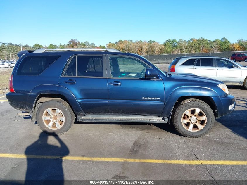 2005 Toyota 4Runner Sr5 Sport V6 VIN: JTEBU14R658048232 Lot: 40915779