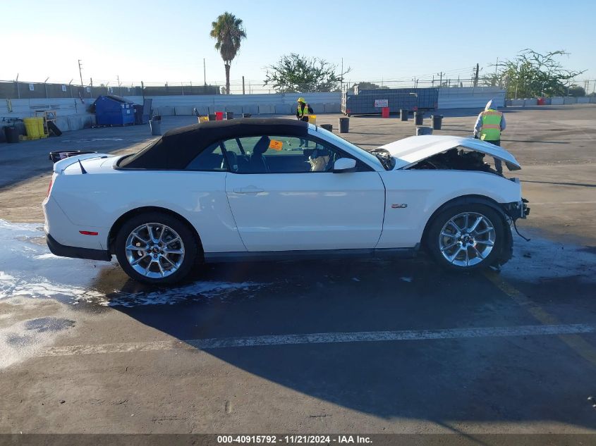 2011 Ford Mustang Gt Premium VIN: 1ZVBP8FF9B5125791 Lot: 40915792