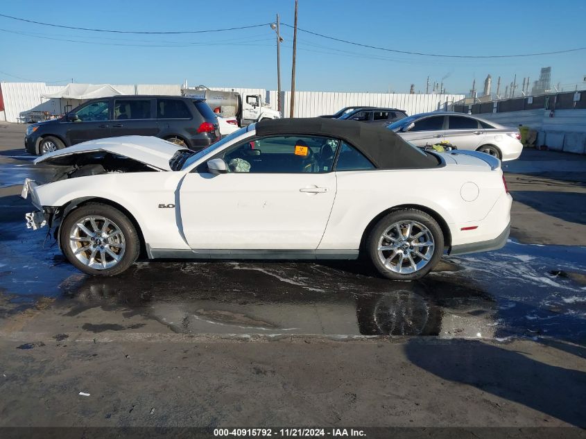 2011 Ford Mustang Gt Premium VIN: 1ZVBP8FF9B5125791 Lot: 40915792