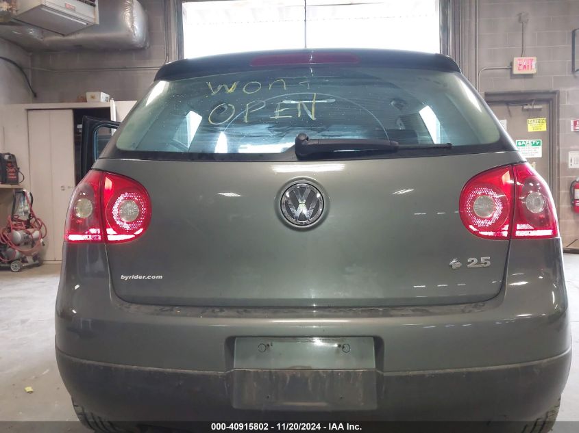 2008 Volkswagen Rabbit S VIN: WVWBA71K78W003467 Lot: 40915802