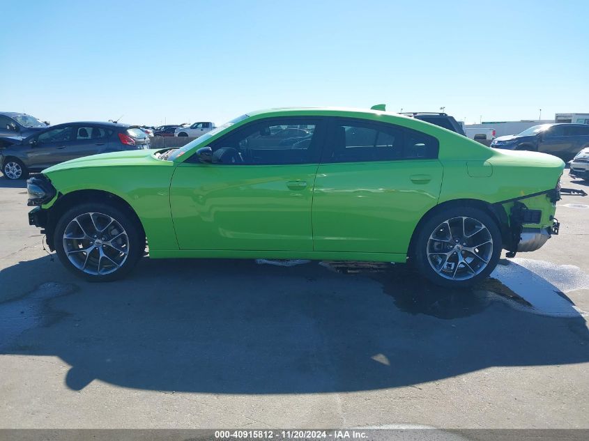 2023 Dodge Charger Sxt VIN: 2C3CDXBG9PH568729 Lot: 40915812