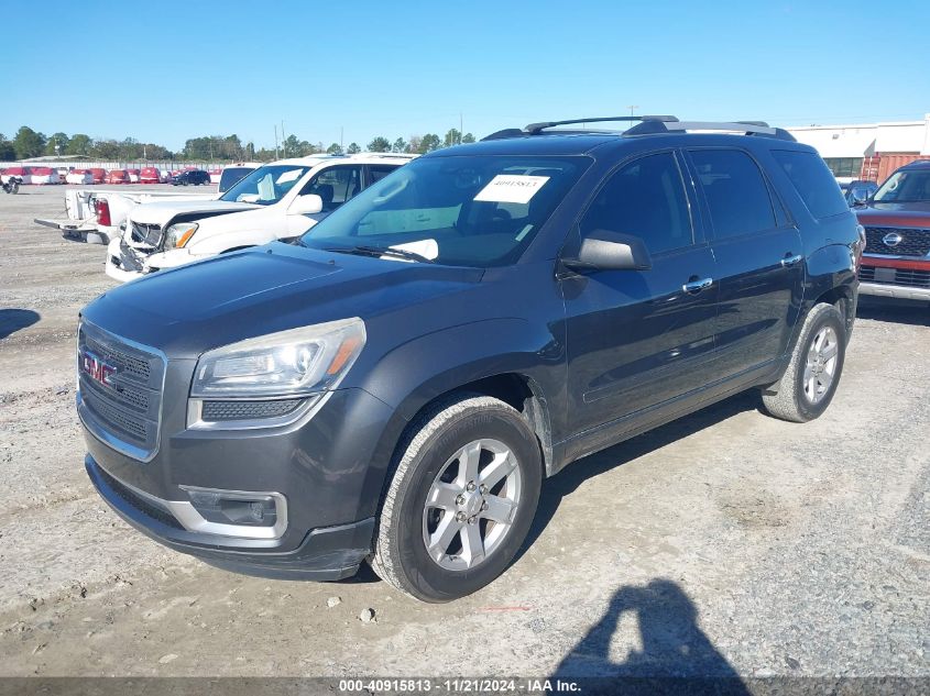 VIN 1GKKRPKD7DJ265137 2013 GMC Acadia, Sle-2 no.2