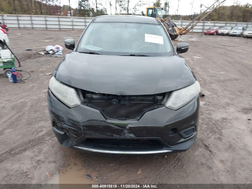 2015 Nissan Rogue S/Sl/Sv VIN: KNMAT2MT2FP52348 Lot: 40915818