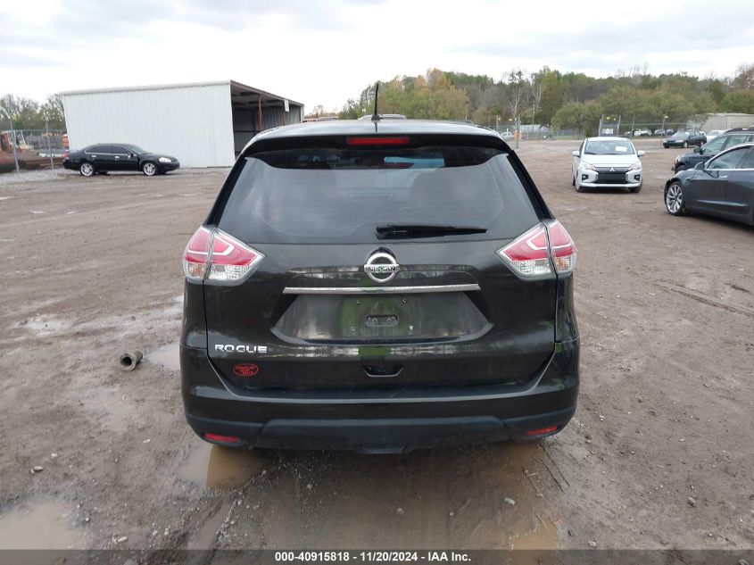 2015 Nissan Rogue S/Sl/Sv VIN: KNMAT2MT2FP52348 Lot: 40915818