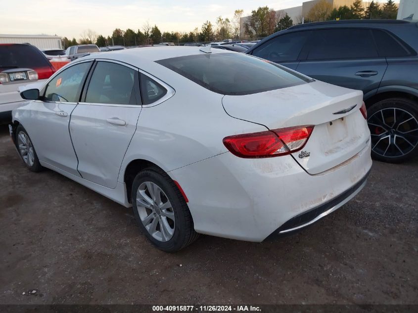 VIN 1C3CCCABXGN174424 2016 Chrysler 200, Limited no.3