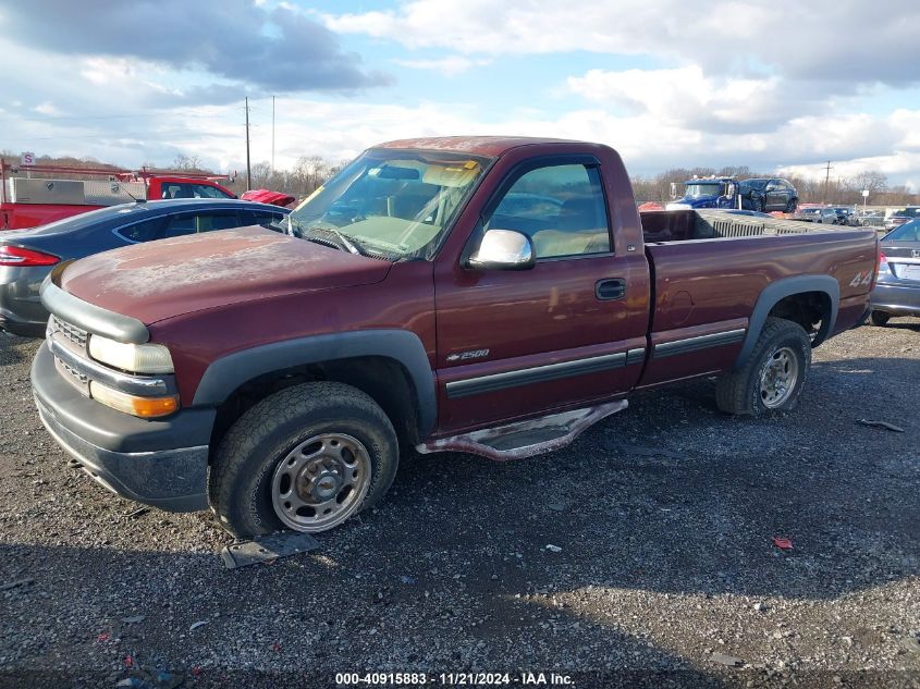 2000 Chevrolet Silverado 2500 Ls VIN: 1GCGK24U8YE186709 Lot: 40915883