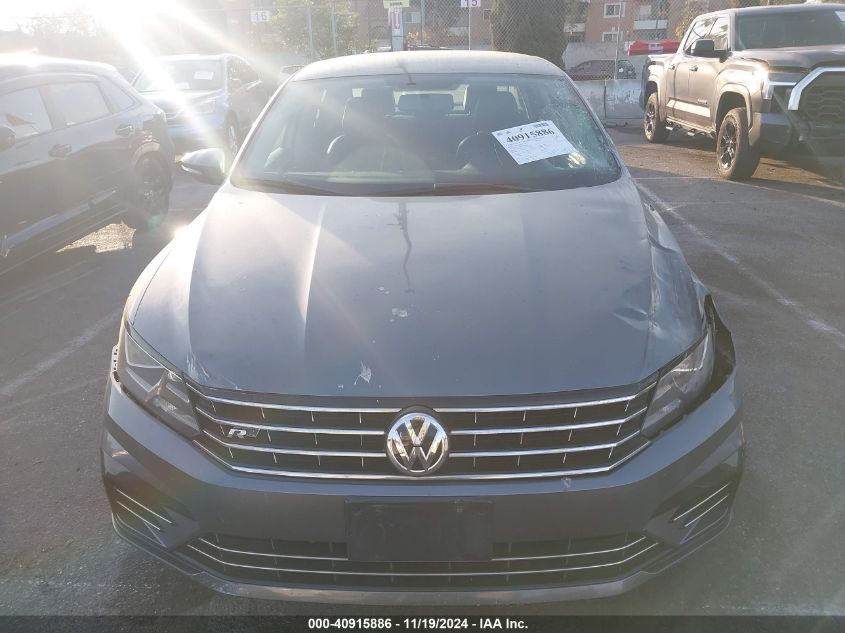 2017 VOLKSWAGEN PASSAT 1.8T R-LINE - 1VWDT7A38HC026458