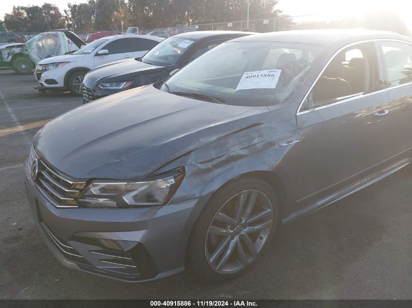 2017 VOLKSWAGEN PASSAT 1.8T R-LINE - 1VWDT7A38HC026458