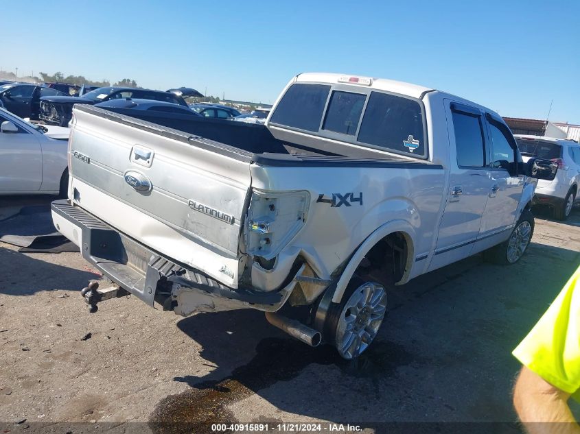 2010 Ford F-150 Fx4/Harley-Davidson/King Ranch/Lariat/Platinum/Xl/Xlt VIN: 1FTFW1EV4AFB70668 Lot: 40915891