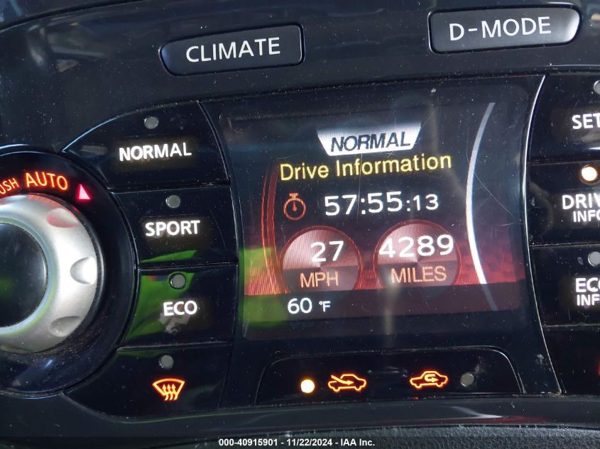 2014 NISSAN JUKE SV - JN8AF5MR5ET354650