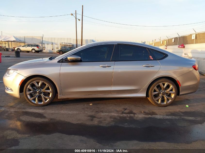 2016 Chrysler 200 S VIN: 1C3CCCBG2GN161886 Lot: 40915916