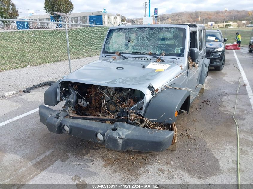 2014 Jeep Wrangler Unlimited Sport VIN: 1C4BJWDG0EL320652 Lot: 40915917