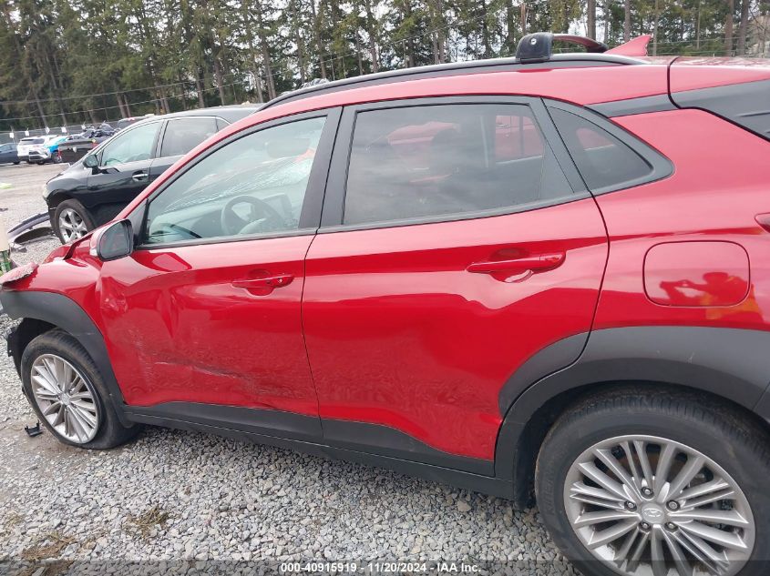 2021 Hyundai Kona Sel Plus VIN: KM8K6CAA0MU628974 Lot: 40915919