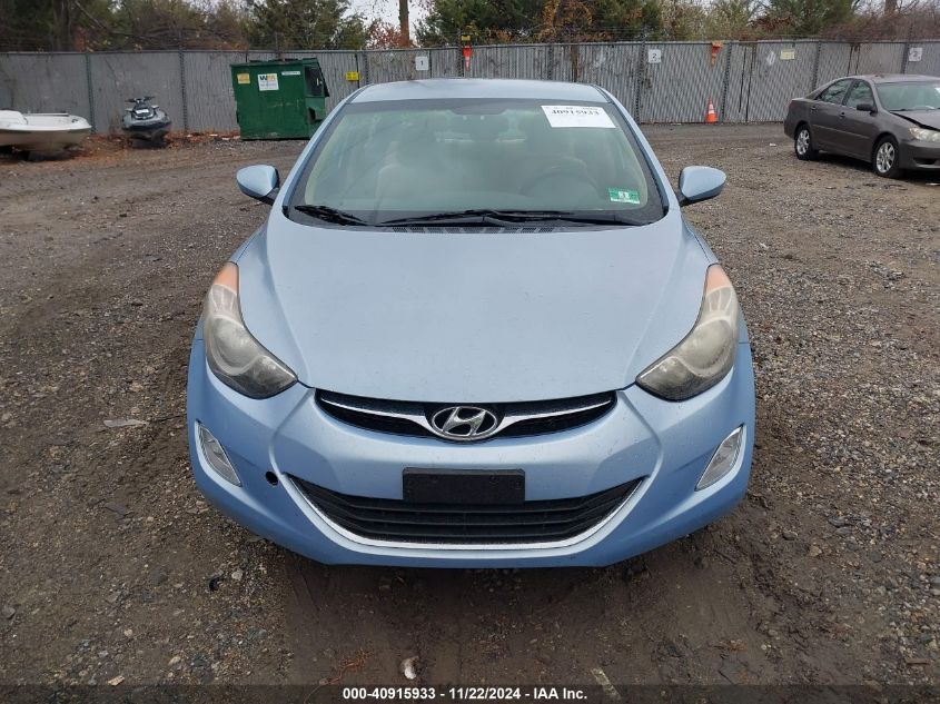 2013 Hyundai Elantra Gls VIN: KMHDH4AE0DU497816 Lot: 40915933