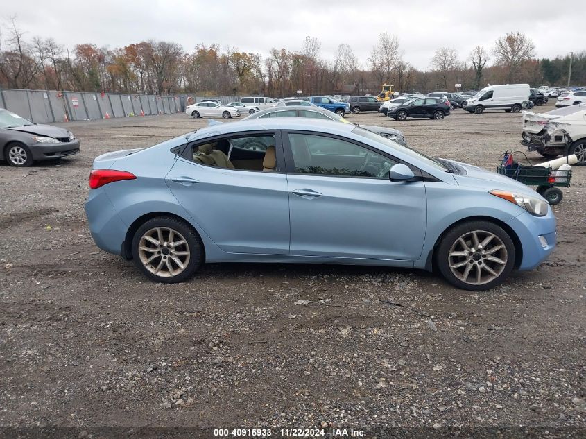 2013 Hyundai Elantra Gls VIN: KMHDH4AE0DU497816 Lot: 40915933