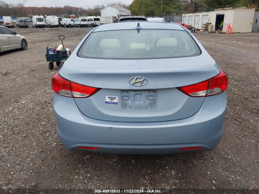 2013 Hyundai Elantra Gls VIN: KMHDH4AE0DU497816 Lot: 40915933