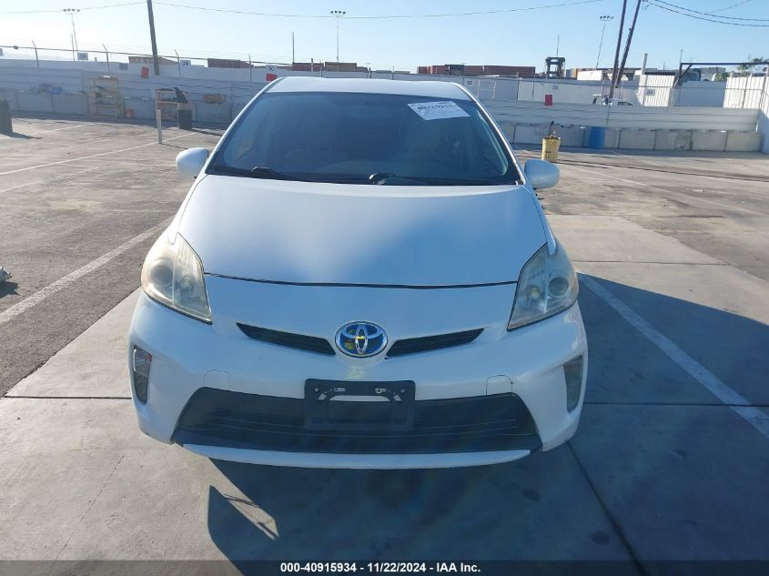 2012 Toyota Prius Two VIN: JTDKN3DU3C5504946 Lot: 40915934