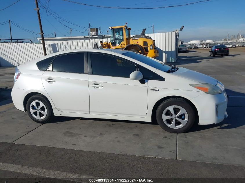 2012 Toyota Prius Two VIN: JTDKN3DU3C5504946 Lot: 40915934