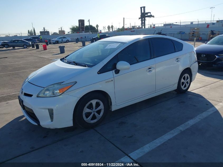 2012 Toyota Prius Two VIN: JTDKN3DU3C5504946 Lot: 40915934