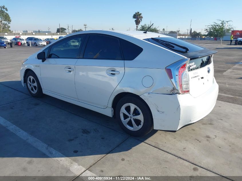 2012 Toyota Prius Two VIN: JTDKN3DU3C5504946 Lot: 40915934