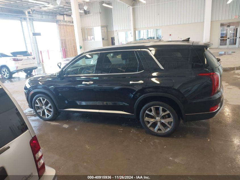 2022 Hyundai Palisade Sel VIN: KM8R4DHE8NU394507 Lot: 40915936