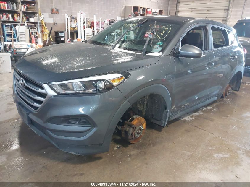 2018 Hyundai Tucson Se VIN: KM8J2CA46JU768864 Lot: 40915944