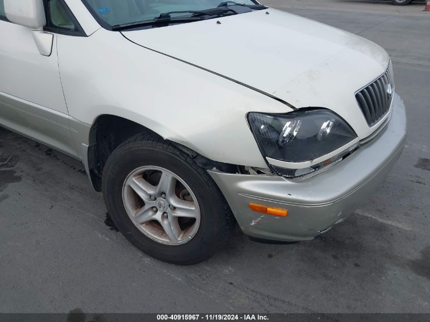 2000 Lexus Rx 300 VIN: JT6HF10UXY0149674 Lot: 40915967