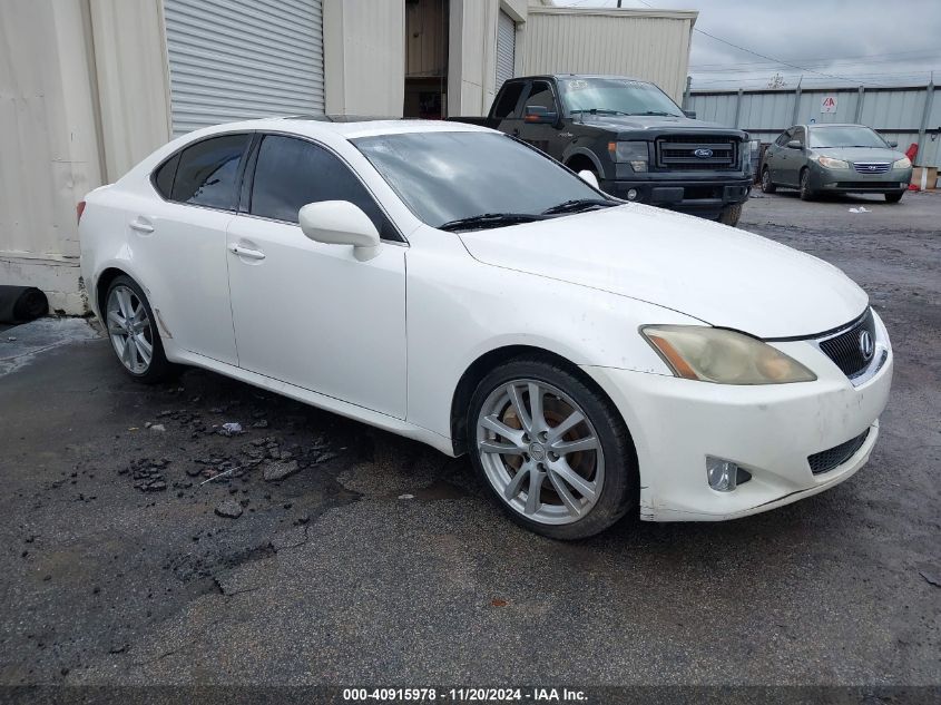 2006 Lexus Is 350 VIN: JTHBE262165010691 Lot: 40915978