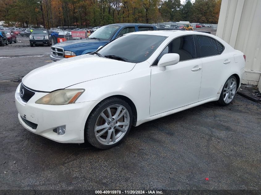 2006 Lexus Is 350 VIN: JTHBE262165010691 Lot: 40915978