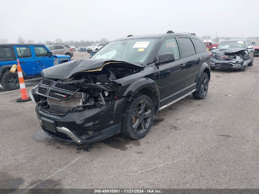 2018 Dodge Journey Crossroad VIN: 3C4PDCGG2JT378638 Lot: 40915981