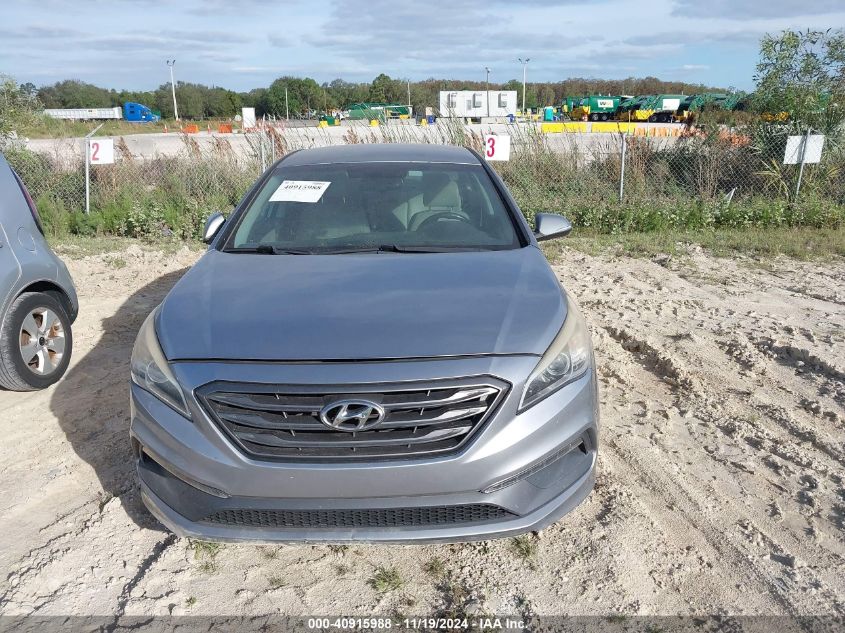 2015 Hyundai Sonata Sport VIN: 5NPE34AFXFH243818 Lot: 40915988