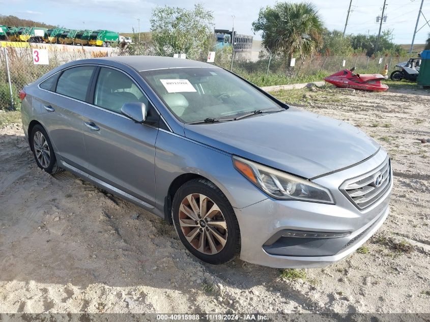 2015 Hyundai Sonata Sport VIN: 5NPE34AFXFH243818 Lot: 40915988