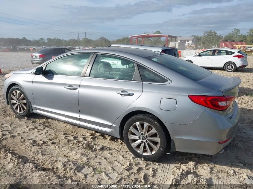 2015 Hyundai Sonata Sport VIN: 5NPE34AFXFH243818 Lot: 40915988