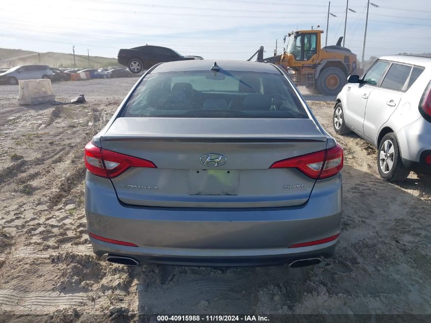 2015 Hyundai Sonata Sport VIN: 5NPE34AFXFH243818 Lot: 40915988