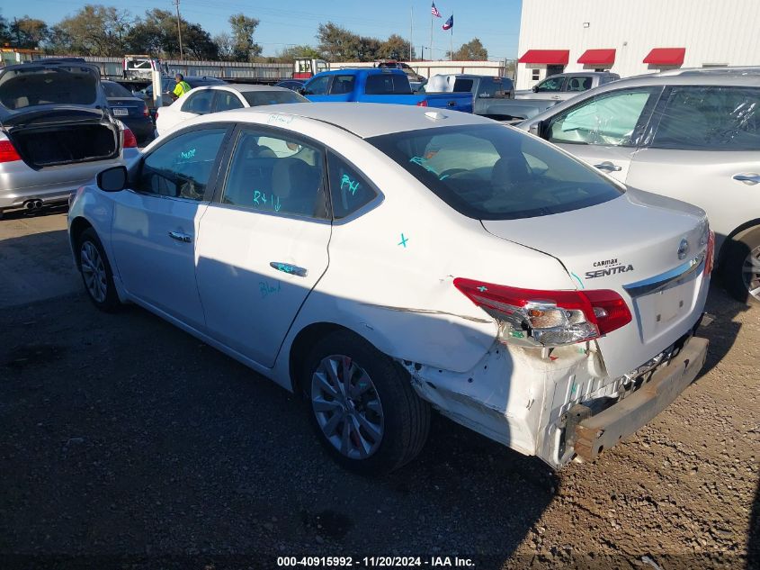 2016 Nissan Sentra Sv VIN: 3N1AB7AP7GL658756 Lot: 40915992