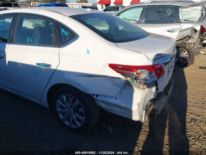 2016 Nissan Sentra Sv VIN: 3N1AB7AP7GL658756 Lot: 40915992