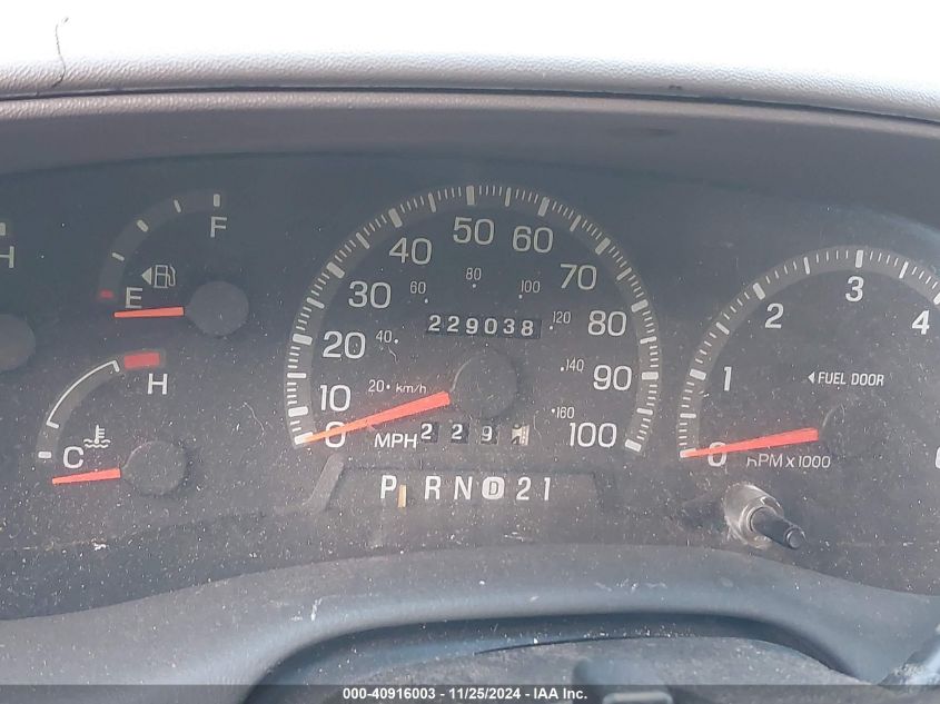 1997 Ford F150 VIN: 2FTDX07W4VC02647 Lot: 40916003