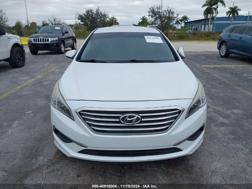 2016 Hyundai Sonata Se VIN: 5NPE24AF0GH333404 Lot: 40916004