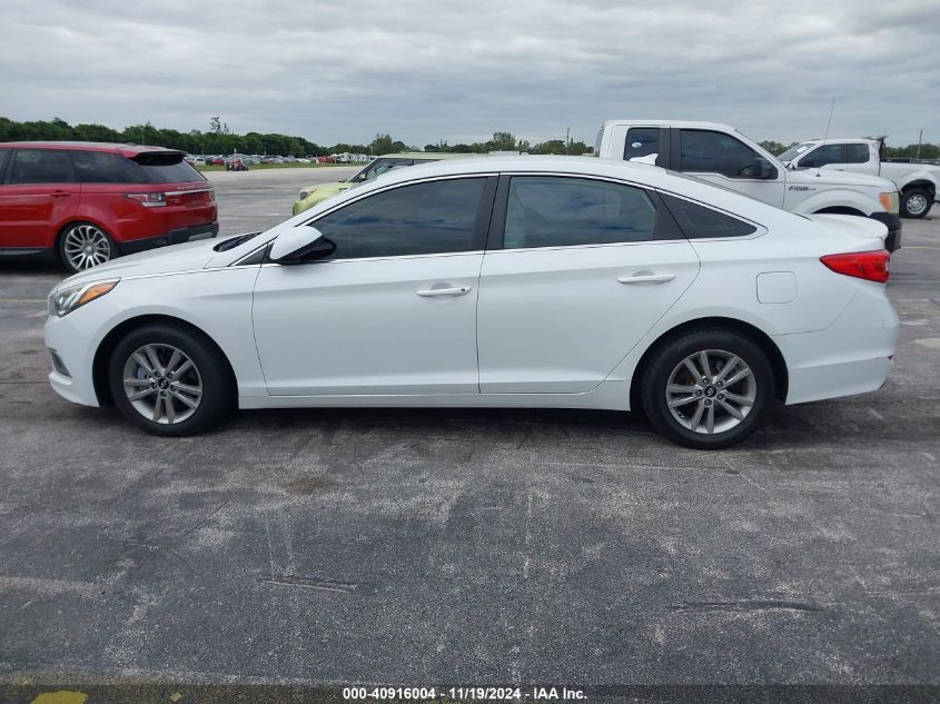 2016 Hyundai Sonata Se VIN: 5NPE24AF0GH333404 Lot: 40916004