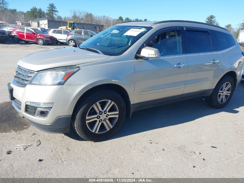 VIN 1GNKVHKD8FJ312389 2015 Chevrolet Traverse, 2LT no.2