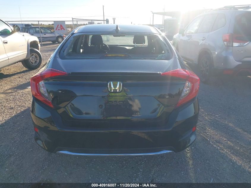 2019 Honda Civic Ex VIN: JHMFC1F39KX004744 Lot: 40916007