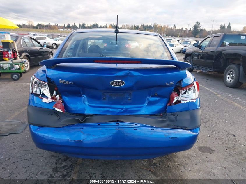 2009 Kia Rio Lx VIN: KNADE223196543385 Lot: 40916015