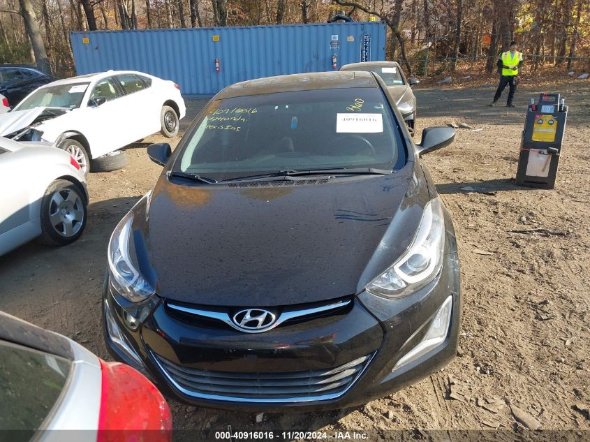 2015 HYUNDAI ELANTRA SE - KMHDH4AE1FU355381